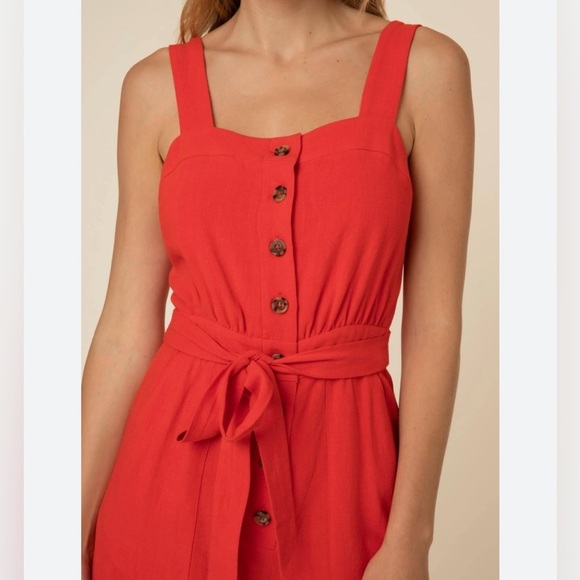 Frnch - Tatiana Romper - Rouge L - Picture 5 of 13